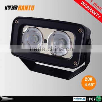 4.6" aurora led off road light bar 20W led work light aldi led work light