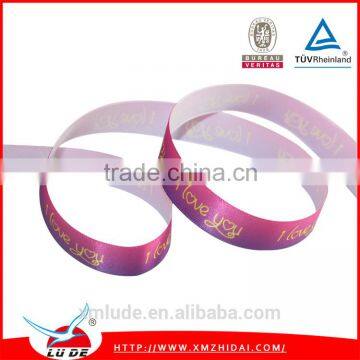 Heat Transfer Printing Satin Ribbon Decorate for Valentine's Day photo-6
