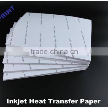 A4 printing inkjet plastisol Transfer Paper for Dark-colored Cotton Fabrics