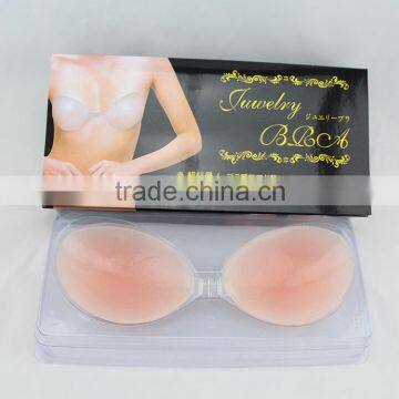 Junyan hot sale high quality braset lift up adhesive silicone bra