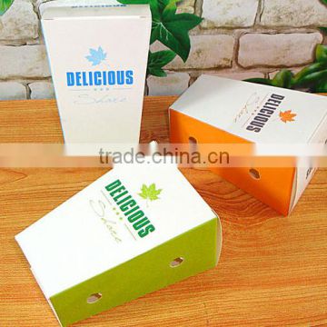 the newest design square Potato Chips Cup paper box Chips packaging box