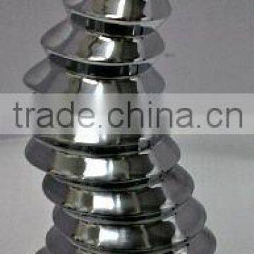 Aluminium Metal Flower Vase Mirror Polish