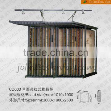 CD003 Travertine Tile Display Racks / Hanging style type rack