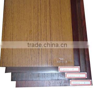 one side adhesive Rigid PVC sheet for Edging strips