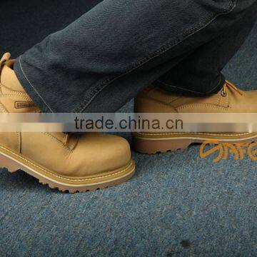 Guangzhou Welding Safety Boots With Steel Toe Cap and Steel Mid Sole Safety Shoe Code Lace up Rubber Safety Boots SA-3206 photo-5
