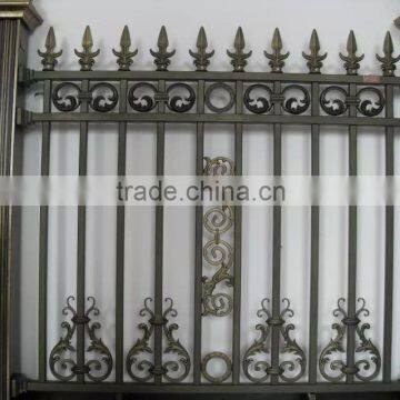 Hot sale iron fence/ iron craft aluminum fence