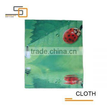 Ladybird Microfiber Digital printing 80% Polyester,20% Nylon material,220gsm Cleaning Cloth