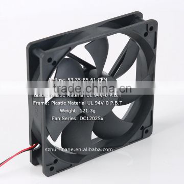 Brushless dc fan 12025 120mm fan