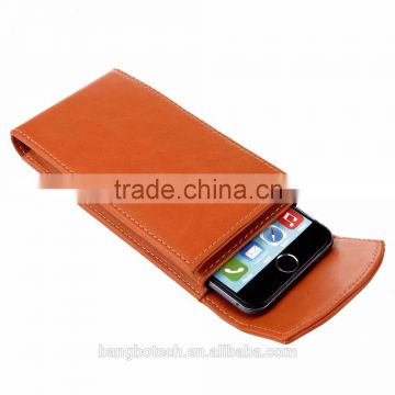 Popular Simple Leather PU Blocking Wallets/case/holder for Iphoe & Credit Card Use photo-3