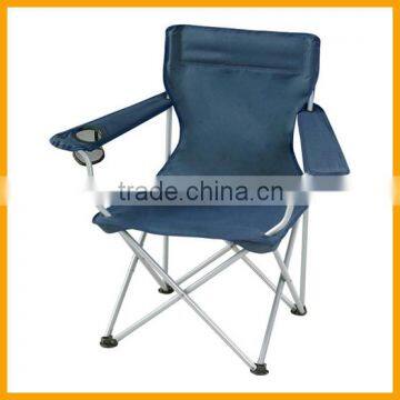 Arm with mesh cup holder easy folding chair