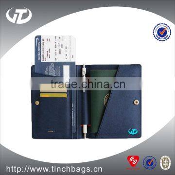 personalized genuine leather passport holder