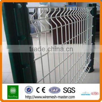 galvanized and pvc coated mesh fence