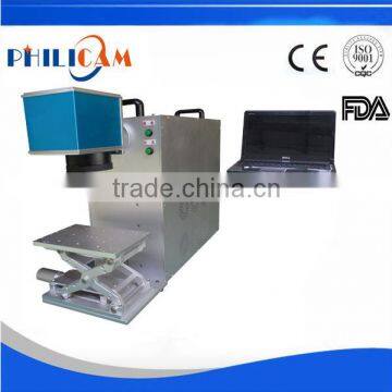 FLDJ mini 10w fiber laser marking machine for metal / pen laser marker machine