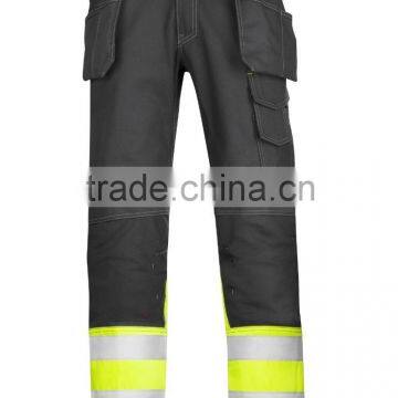 High-Vis Cordura Work Trousers + Holster Pocket