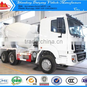 HOWO small concrete mixer truck for sale