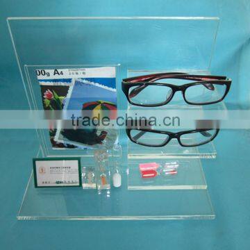 acrylic display stand for contact lenses