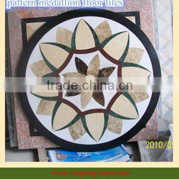 pattern medallion floor tiles