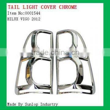 # 001544 toyota hilux vigo 2012 tail light cover chrome tail lamp cover for hilux 2012