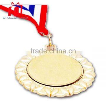 2015 High Quality Custom Design Metal Sport Medals With Ribbon