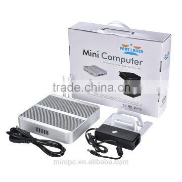 Intel Core i3 5005U Broadwell Mini NUC PC Fanless PC Intel HM97 HD5500 4K Mini Fanless Desktop pc