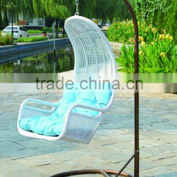 2015 new style rattan hanging chair for adult patio swing