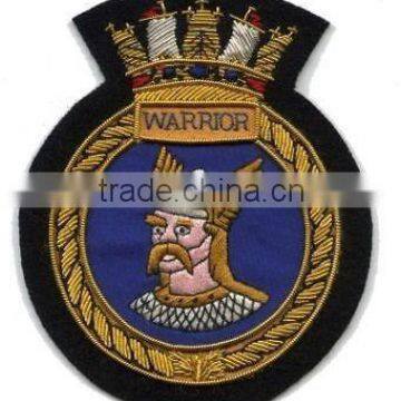 Hand Embroidered Badge, Custom Blazer Badges