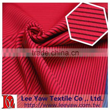 Polyester and Polyester Bamboo Charcoal Spandex Jersey Fleece Fabric With Wicking photo-3