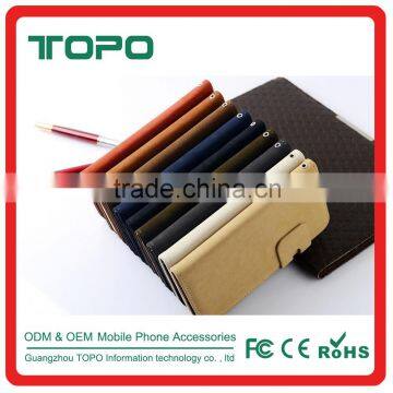 [TOPO] Wholesale Mobile Phone Case Leather Card Slot Stand Flip Cover Wallet Phone Case for IPhone 6 6s Plus photo-4