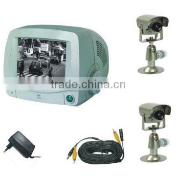 Security monitor with camera kit