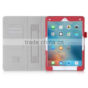 Hand Strap Wallet Leather Case Cover for Ipad Pro 9.7 Inch Customize Tablet Case Manufacturer