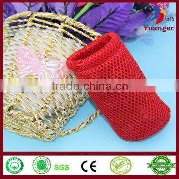 Promotion PP Circular Firewood Log Folding Packaging Drawstring Mesh Bag