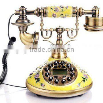 Vintage caller ID corded telephone