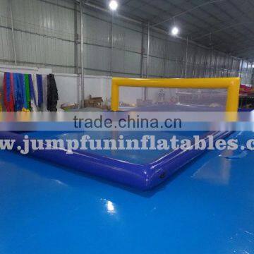Floating Volleyball Court for Adults Water Park Sports,cheap Inflatable Water Volleyball Fields photo-2