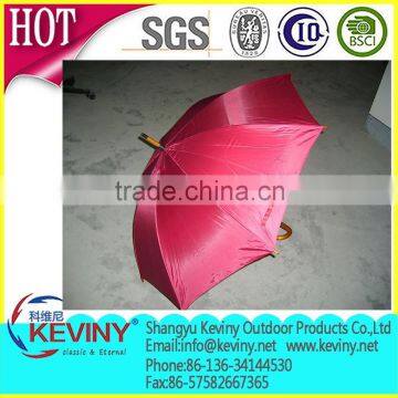 Wood Umbrella Straight Umbrella Wood Handle and Top Umbrella Made in Chinese Umbrella Manufacturer photo-2
