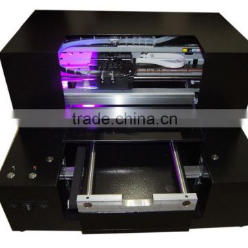 A3 Size uv flatbed leather printer for any leather products_genuine leather surface printing