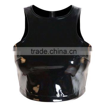 Newest Style Pvc Dress Sexy Leather Catsuit for Women photo-5