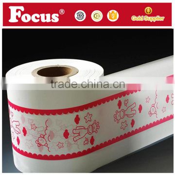 baby diaper back sheet printing pe film pe film for doing baby diaper