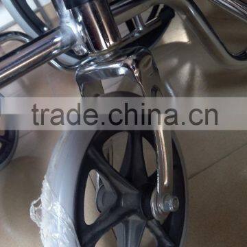 TOPMEDI Hospital Steel Manual Foldable Wheelchair Philippines photo-6