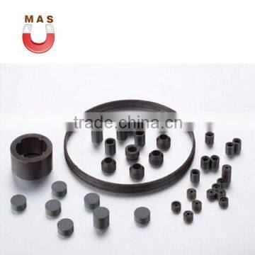 high quality ferrite ring shaped permanent magnets