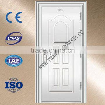 Plain solid exterior doors,Stainless steel door frame design