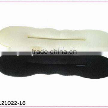 snap hair bun brown nylon hair bun