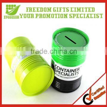 Popular Promotional Metal Coin Bank