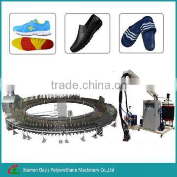 PU Sole Pouring Safety Shoe Machine