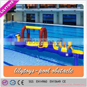 commercial inflatable water obstacles, inflatable water obstacle, floating water games