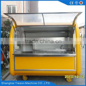 Mobile Fast Food Car outdoor food kiosk
