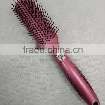 Hot sale high quality fashion plastic hair brush