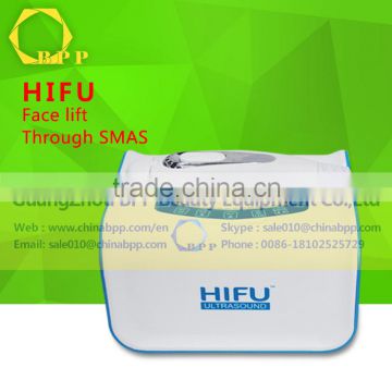 2016 China BPP anti-puffiness machine with hifu wrinkle removal system