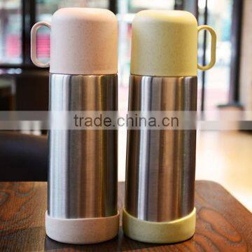 2016 New design vacuum Insulated double-wall stainless steel sports bottle