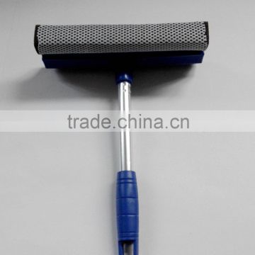 Sponge and Rubber Double Sided Window Wiper Stainless Steel Handle 30cm