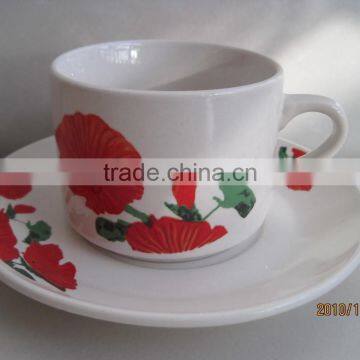 Bone china coffee cups and saucers,porcelain wholesale coffee cup and saucer,personalized tea cups & saucers